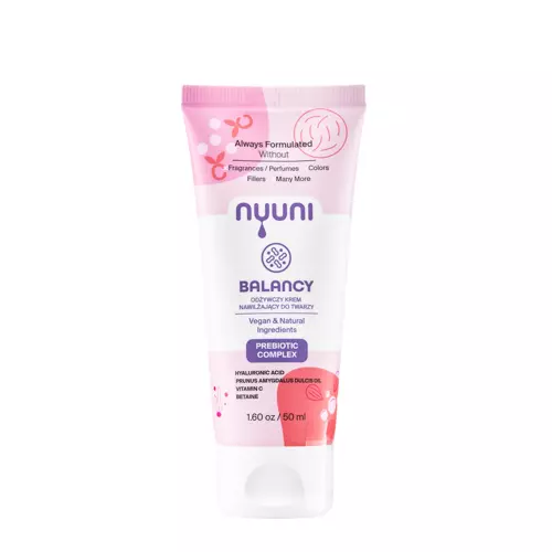 Nuuni - Balance - Живильний і зволожувальний крем для обличчя - 50ml