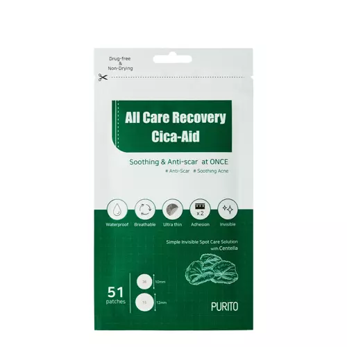 Purito - All Care Recovery Cica-Aid  Пластирі від запалень