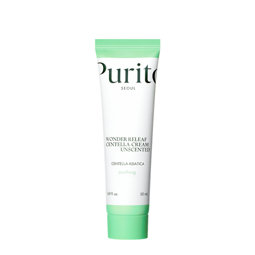 Purito Seoul - Wonder Releaf Centella Cream Unscented - Крем без запаху з екстрактом центелли азіатської - 50ml