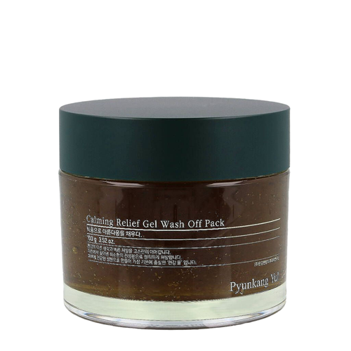 Pyunkang Yul - Calming Relief Gel Wash Off Pack - Заспокійлива гелева маска для обличчя - 100g