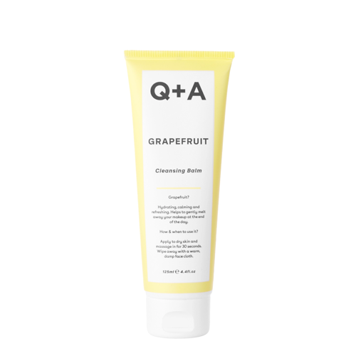 Q+A - Очищуючий бальзам для обличчя з грейпфрутом - Grapefruit - Cleansing Balm - 125ml