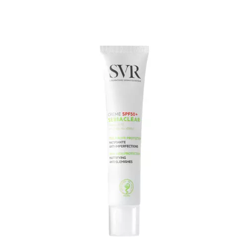 SVR - Сонцезахисний крем для проблемної шкіри SPF50 - Sebiaclear Creme SPF50 - 40ml