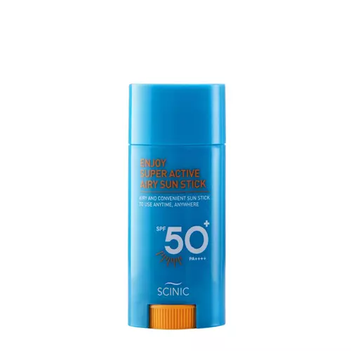 Scinic - Enjoy Super Active Airy Sun Stick SPF50+ PA++++ - Сонцезахисний стік для обличчя - 15g