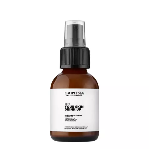 SkinTra - Let Your Skin Drink Up - Зволожувальний крем з пребіотиками - Пляшка 50ml