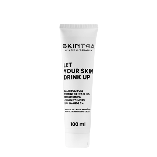 SkinTra - Let Your Skin Drink Up - Зволожувальний крем з пребіотиками - Туба 100ml
