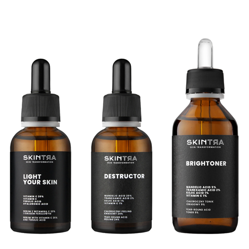 SkinTra - Очищувальний та освітлювальний набір