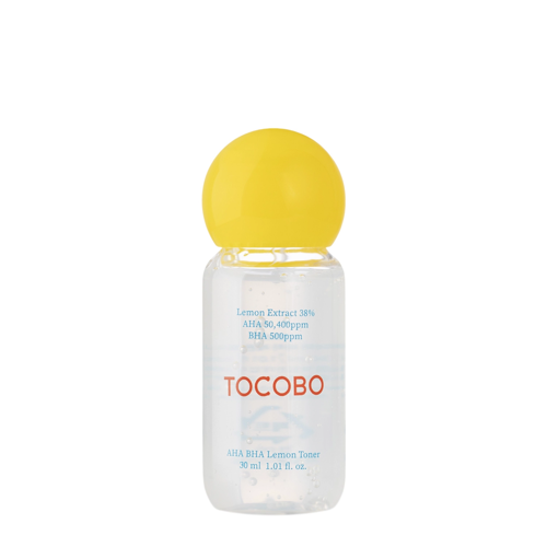 TOCOBO - AHA BHA Lemon Toner - Лимонний тонер з кислотами AHA та BHA - 30ml