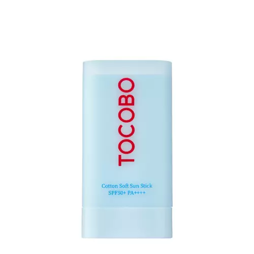 TOCOBO - Cotton Soft Sun Stick SPF50+ PA++++ - Сонцезахисний стік для обличчя - 19g