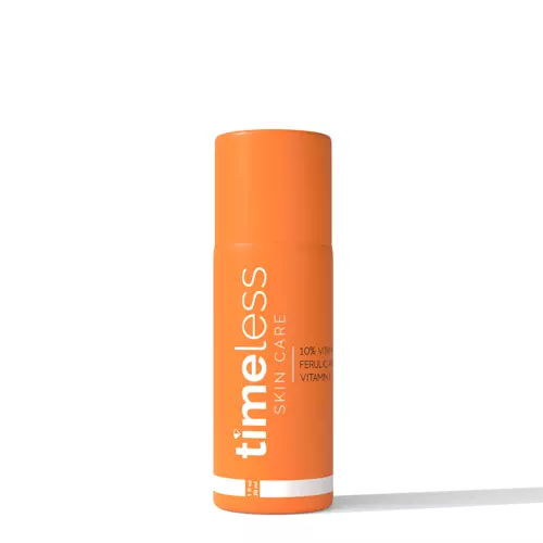 Timeless - Антиоксидантна і захисна сироватка для обличчя - Skin Care - 10% Vitamin C + E Ferulic Acid Serum - 30ml