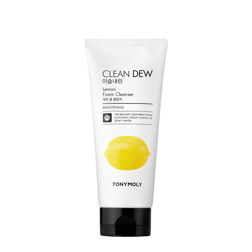 TonyMoly - Clean Dew Brightening Foam Cleanser Lemon - Пінка для вмивання обличчя - 180ml