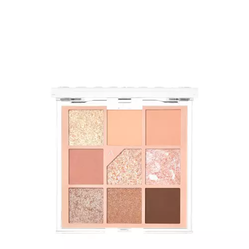 Unleashia - Glitterpedia Eye Palette - Веганські тіні для повік - 3 All of Coralpink - 6,6g