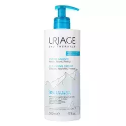 Uriage - Очищуючий крем для обличчя та тіла - Crème Lavante - 500ml