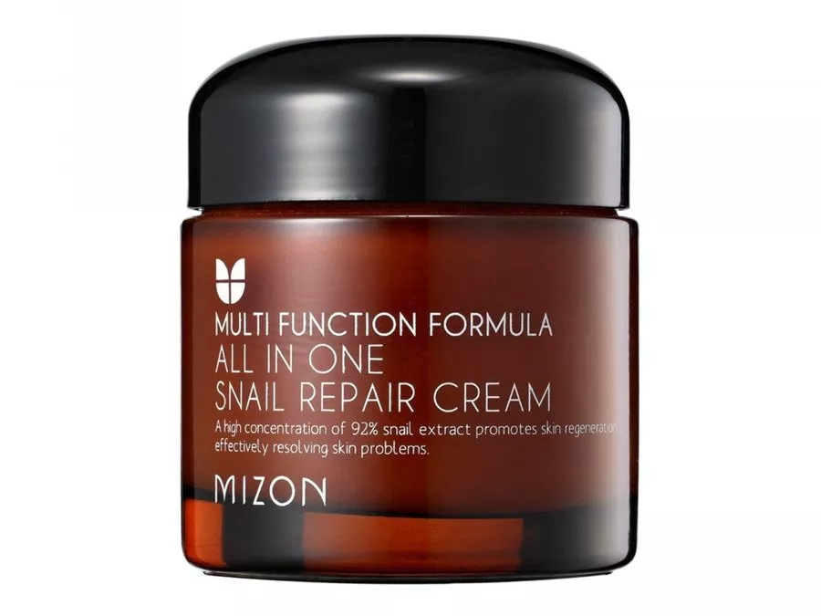 Багатофункціональний крем зі слизом равлики Mizon All in One Snail Repair Cream