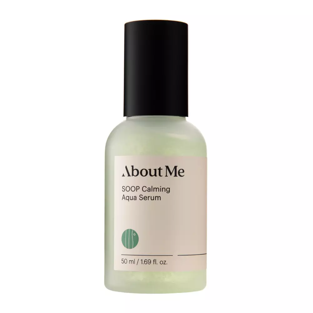 About me - Soop Calming Aqua Serum - Заспокійлива сироватка з кипарисовою водою - 50ml