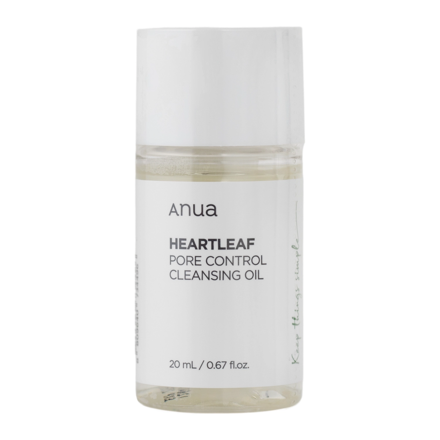 Anua - Heartleaf Pore Control Cleansing Oil - Mini - Гідрофільна олія для обличчя - 20ml