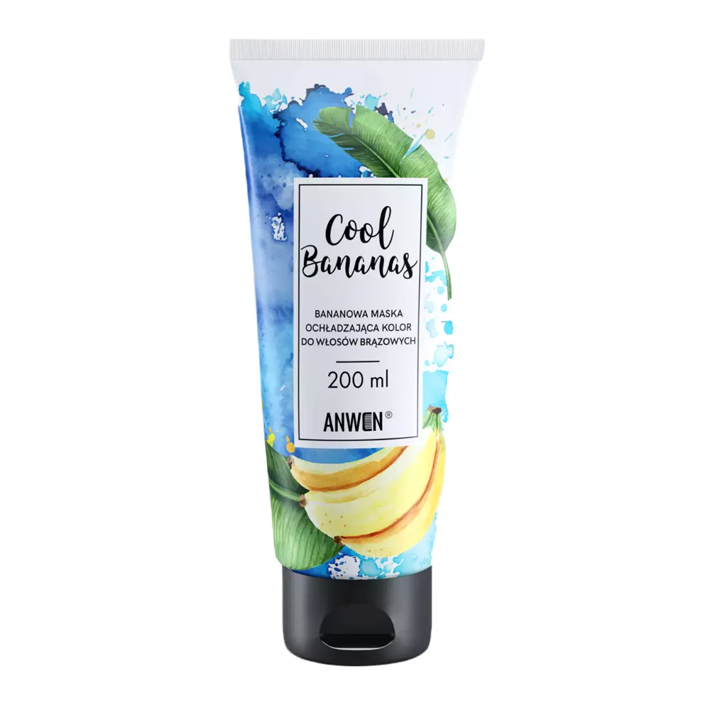 Anwen - Маска для холодного відтінку коричневого волосся - Cool Bananas - 200ml