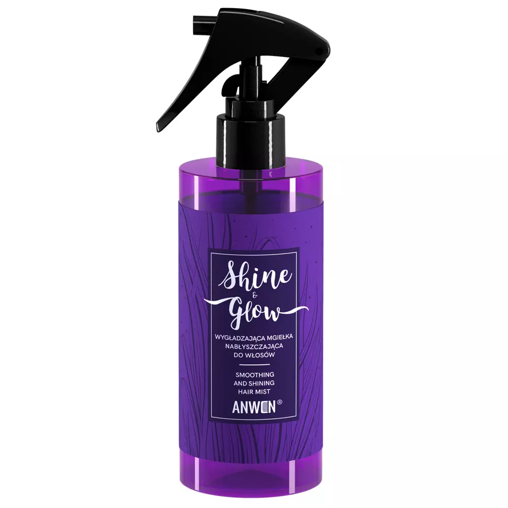 Anwen - Shine & Glow - Розгладжувальний спрей для блиску волосся - 150ml
