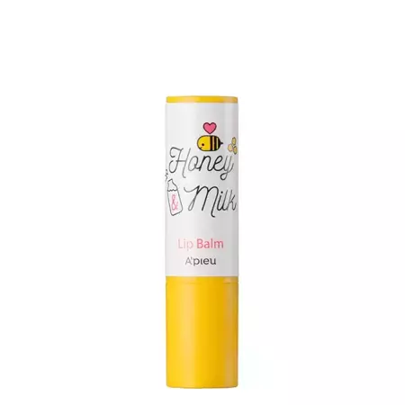 A'pieu - Медовий бальзам для губ - Honey&Milk Lip Balm - 18ml