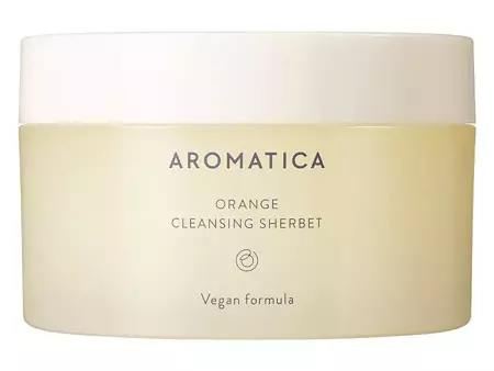 Aromatica - Orange Cleansing Sherbet - Апельсиновий щербет для зняття макіяжу - 150g