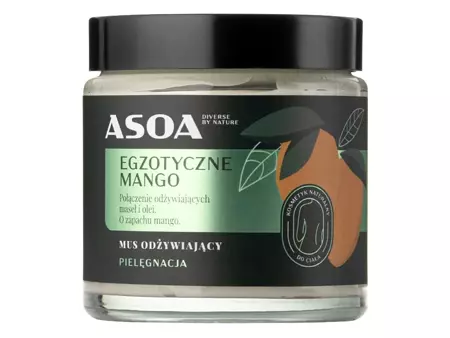 Asoa - Masło Do Ciała Egzotyczne Mango - Живильна олія для тіла - Екзотичне манго з олією ши - 120ml