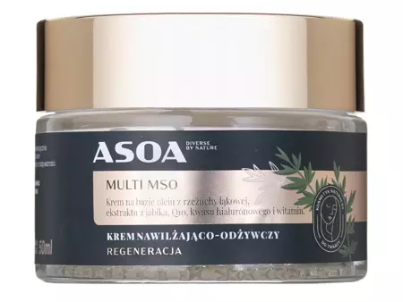 Asoa - Multi MSO Зволожуючий та живильний крем