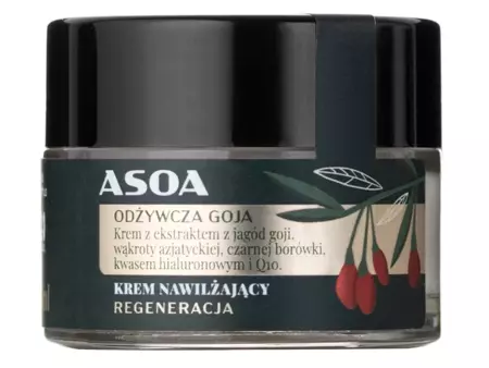 Asoa - Odżywcza Goja - Живильний крем для обличчя з ягодами годжі