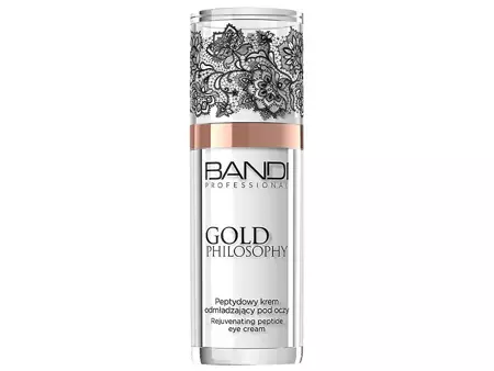 Bandi - Gold - Peptydowy krem odmładzający pod oczy - Омолоджуючий крем з пептидами для шкіри навколо очей- 30ml