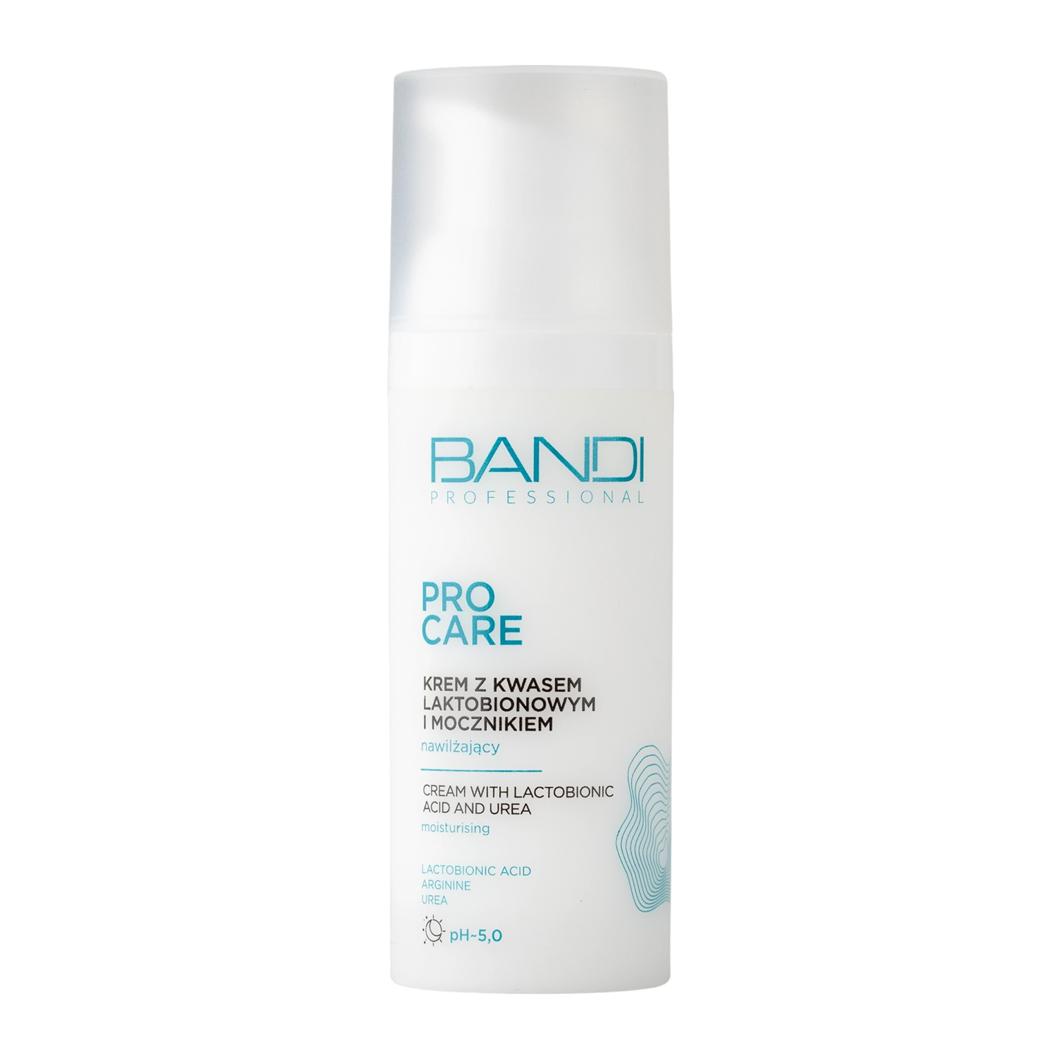 Bandi - Pro Care - Зволожувальний крем з лактобіоновою кислотою та сечовиною - 50ml