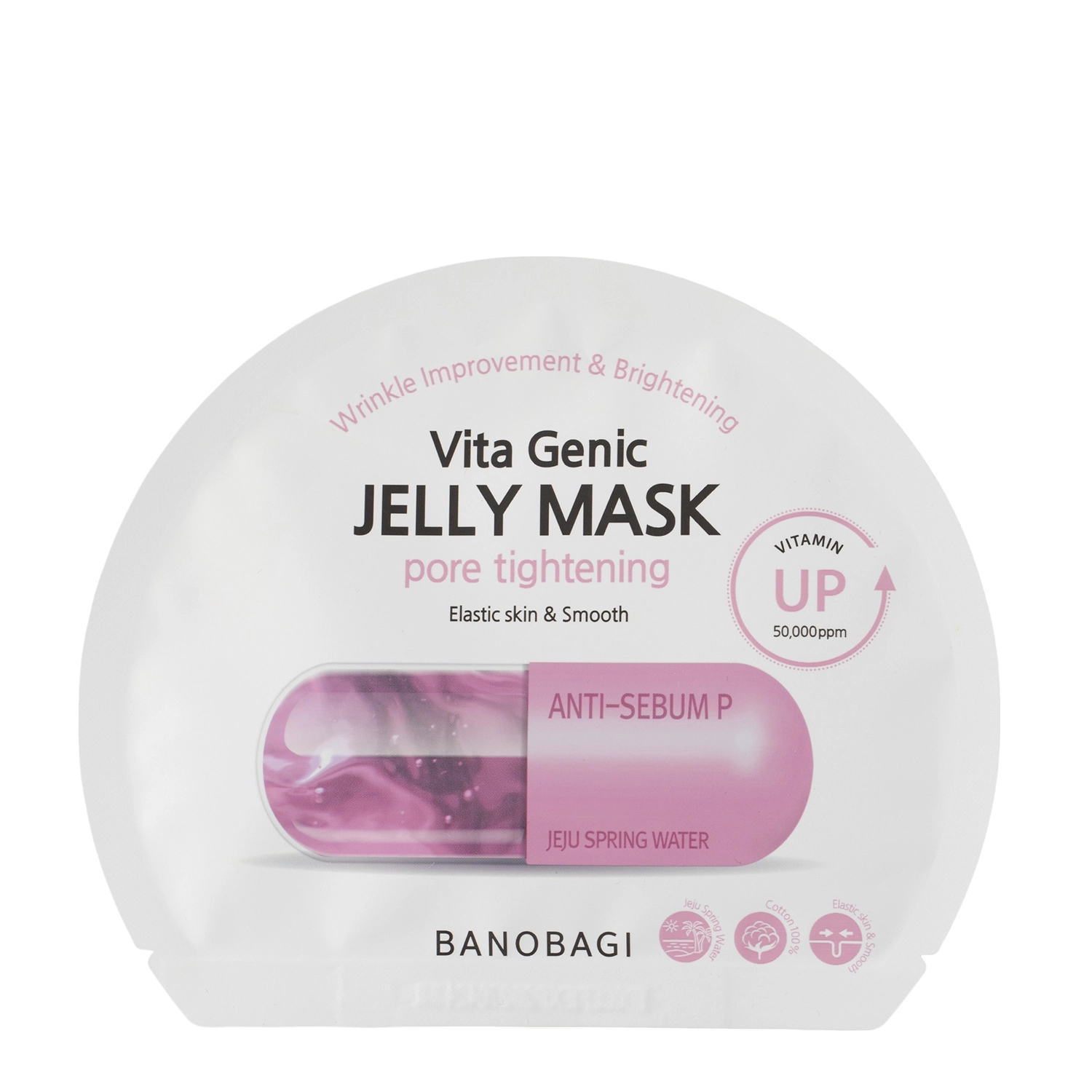 Banobagi - Vita Genic Jelly Mask Pore Tightening - Тканинна маска для звуження пор - 1шт./30g