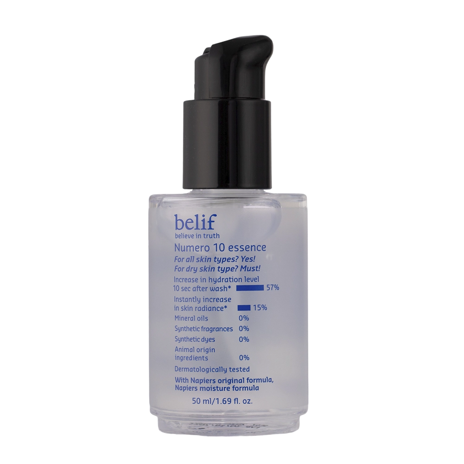 Belif - Numero 10 Essence - Інтенсивно зволожувальна есенція для обличчя - 50ml