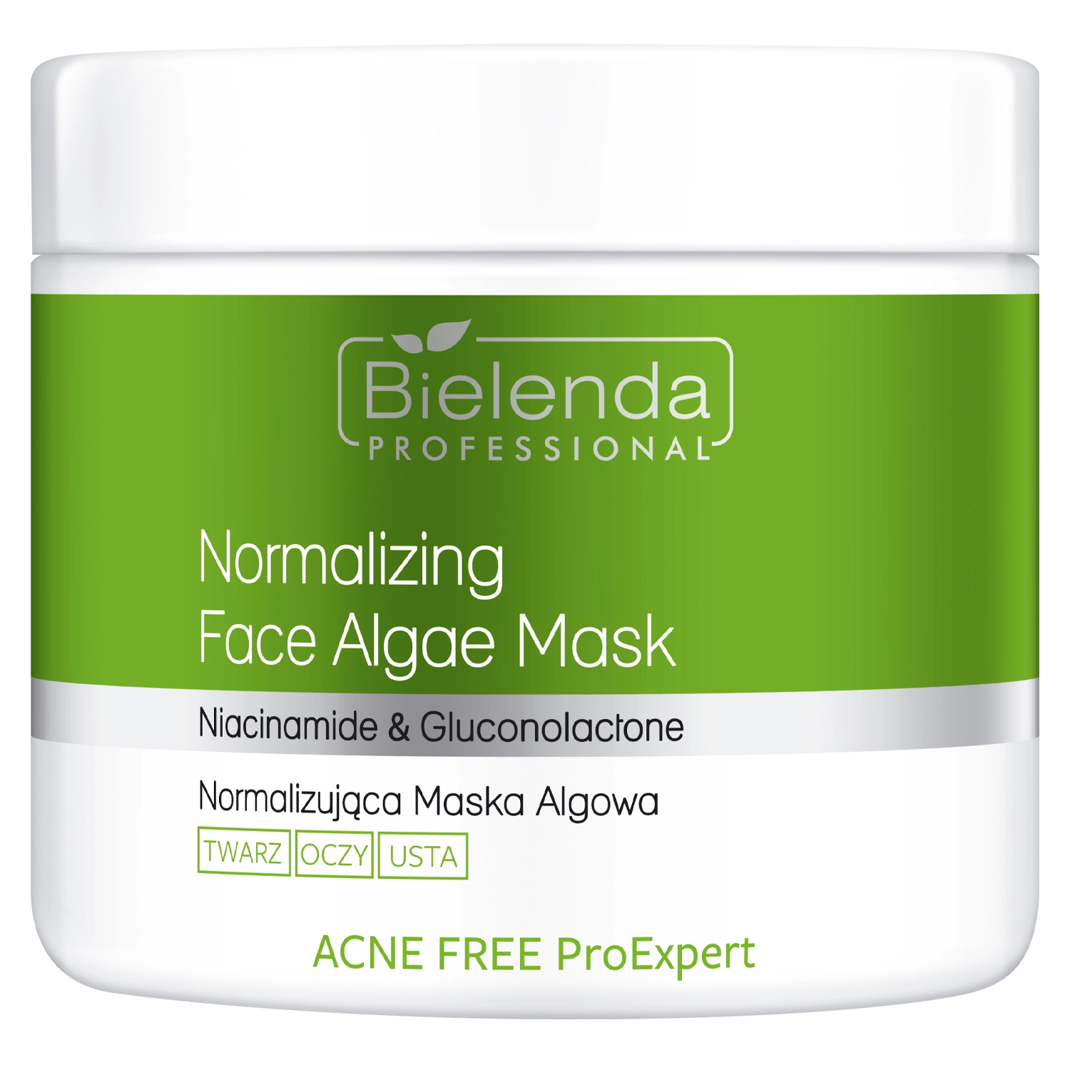 Bielenda Professional - Acne Free ProExpert - Нормалізуюча альгінатна маска - 160g