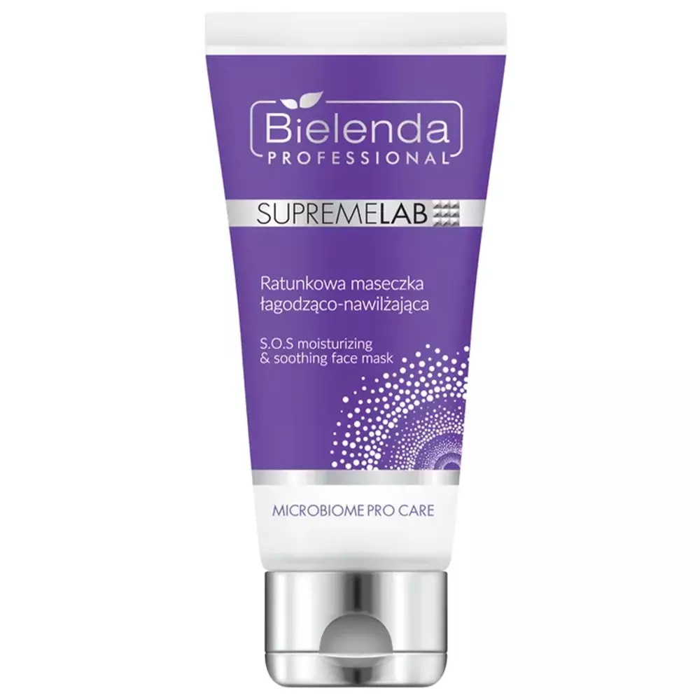 Bielenda Professional - Заспокійлива і зволожуюча маска - Supremelab Microbiome Pro Care - 70ml