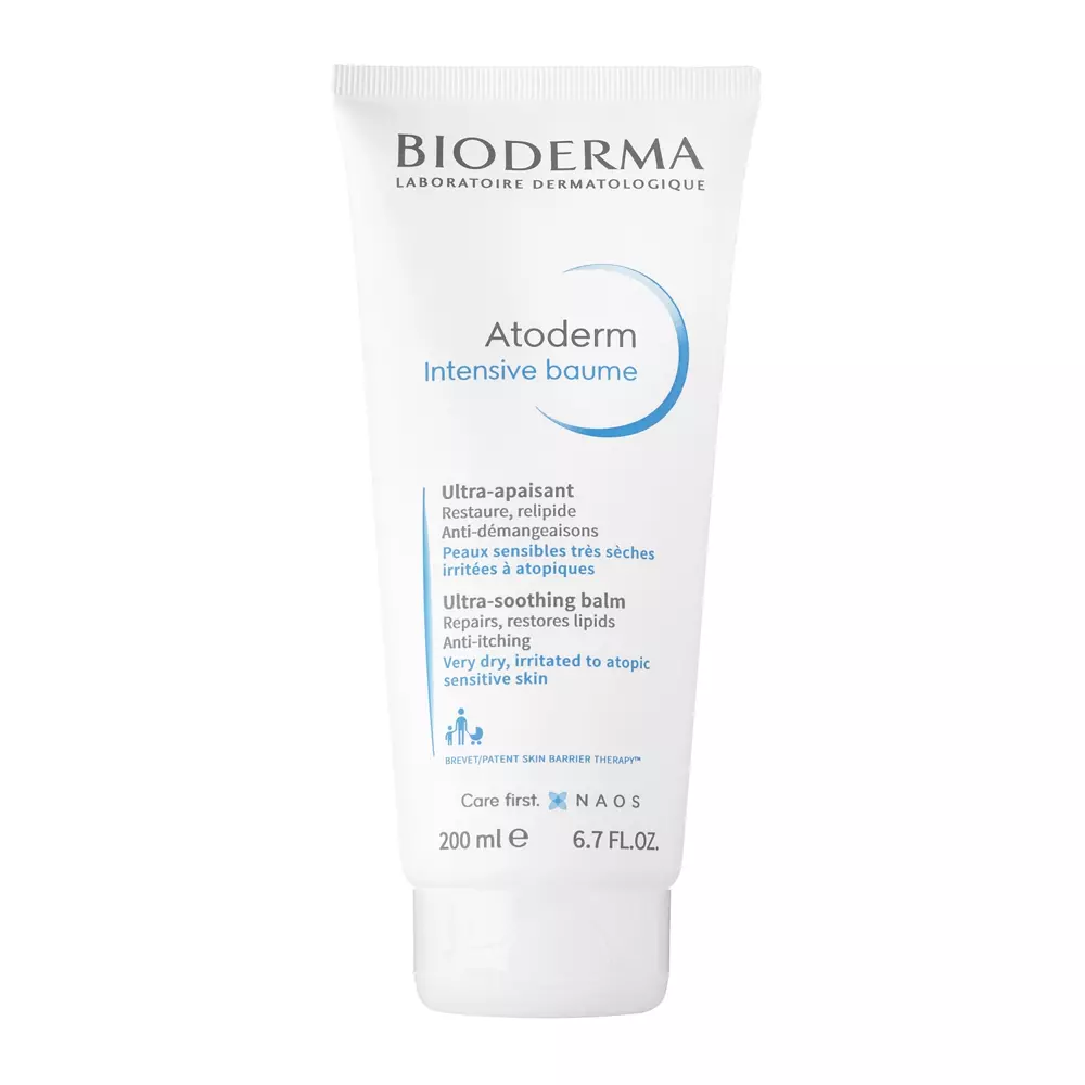 Bioderma - Заспокійливий бальзам для обличчя та тіла - Atoderm Intensive Baume - 200ml