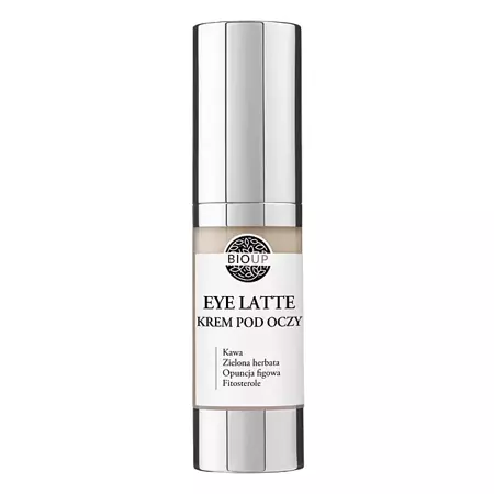 Bioup - Eye Latte - Багатофункціональний крем під очі з екстрактом кави - 15ml