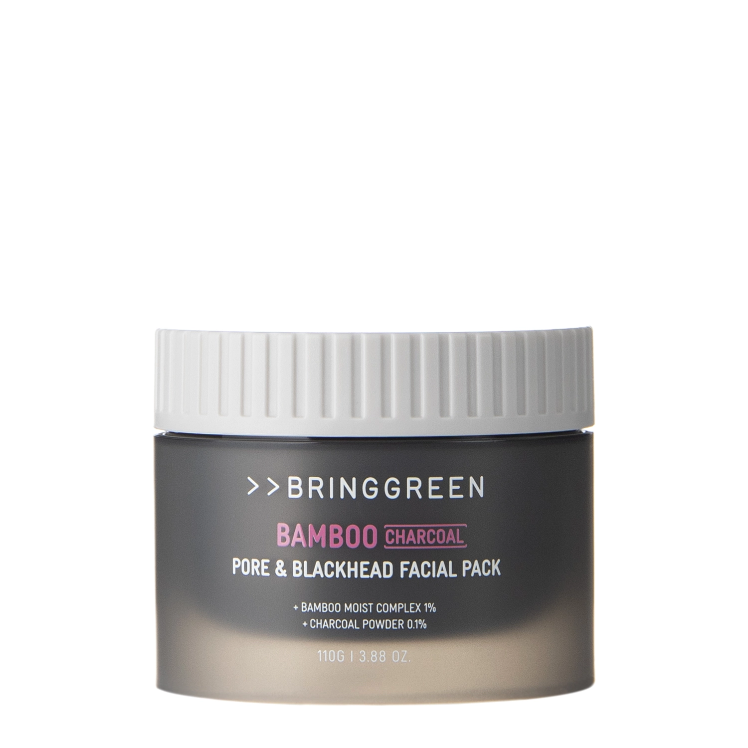 Bring Green - Bamboo Charcoal Pore & Blackhead Facial Pack - Маска для обличчя з активованим вугіллям - 110g