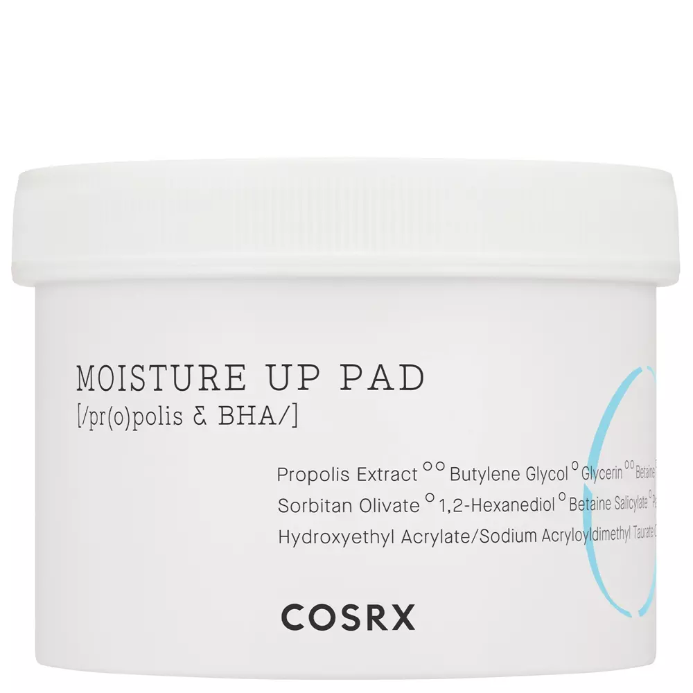 COSRX - One Step moisture Up Pad - Зволожуючі і очищаючі серветки для обличчя