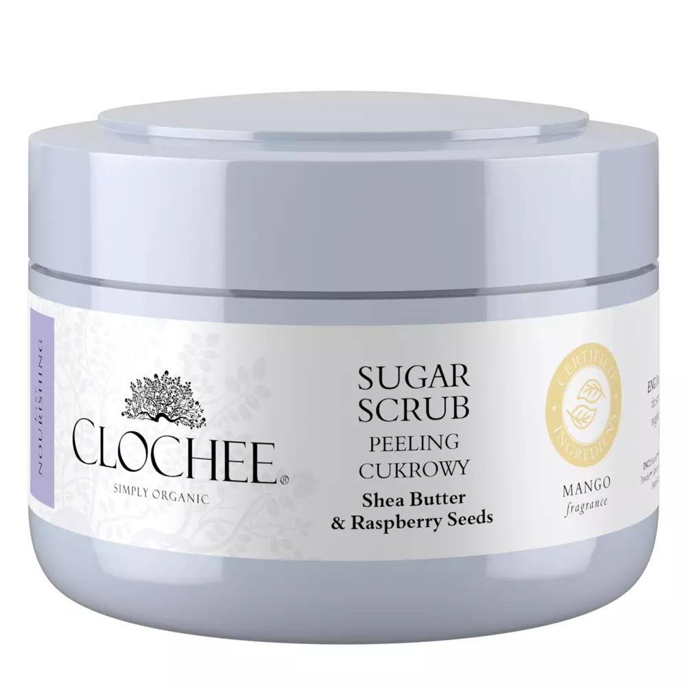 Clochee - Nourishing Sugar Scrub - Живильний цукровий скраб для тіла - Манго - 250ml