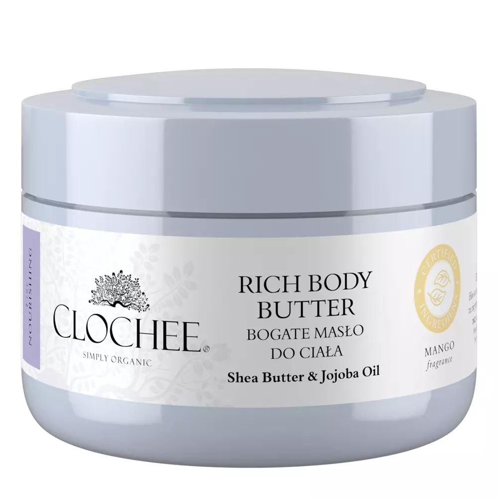 Clochee - Rich Body Butter - Тверда олія для тіла - Манго - 250ml