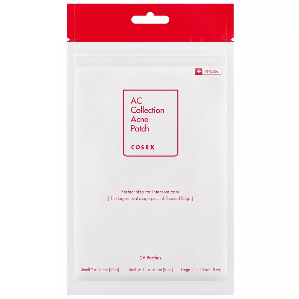 Cosrx - Лікувальні пластирі від висипань з екстрактом центелли азіатської - AC Collection Acne Patch - 26шт.