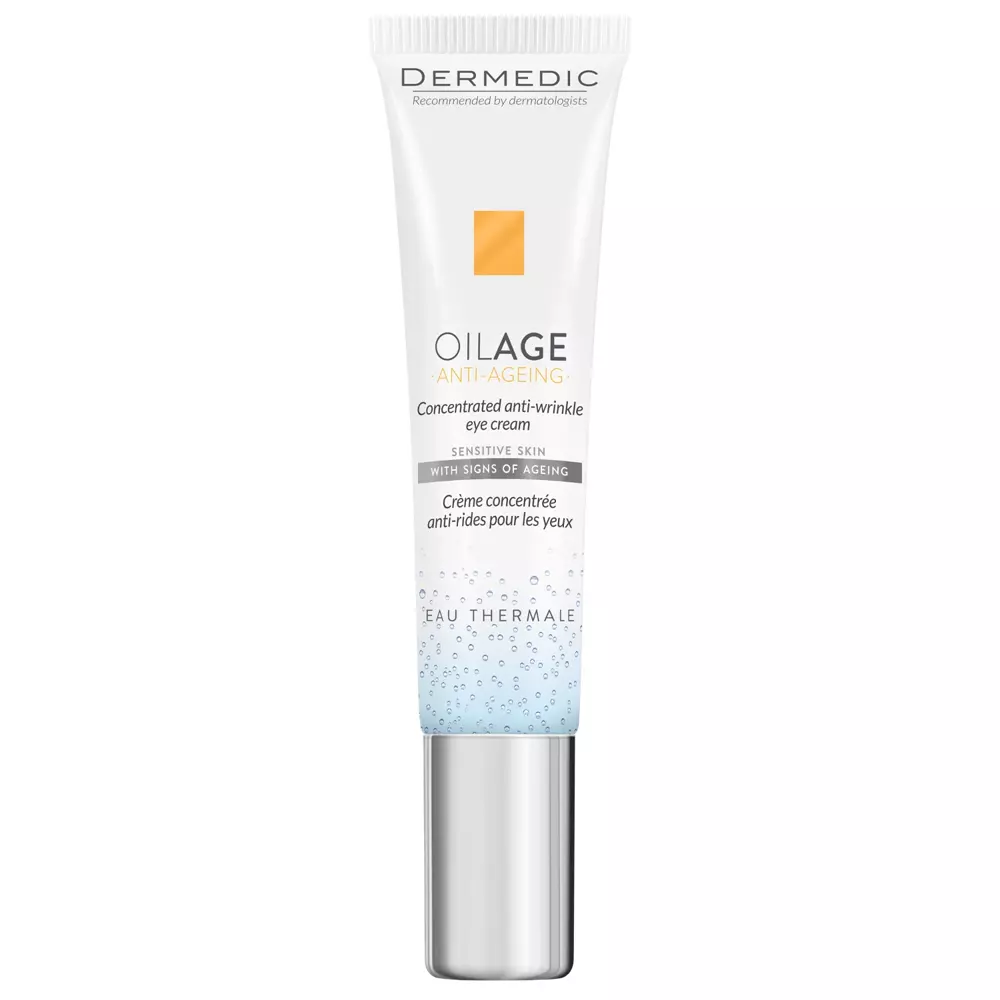 Dermedic - Концентрований крем проти зморшок для шкіри навколо очей - Oilage - Concentrated Anti-Wrinkle Eye Cream - 15ml