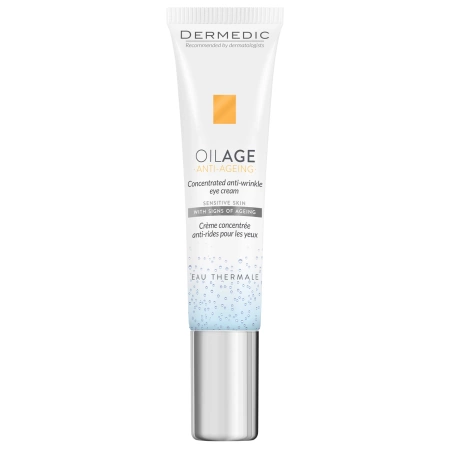 Dermedic - Концентрований крем проти зморшок для шкіри навколо очей - Oilage - Concentrated Anti-Wrinkle Eye Cream - 15ml