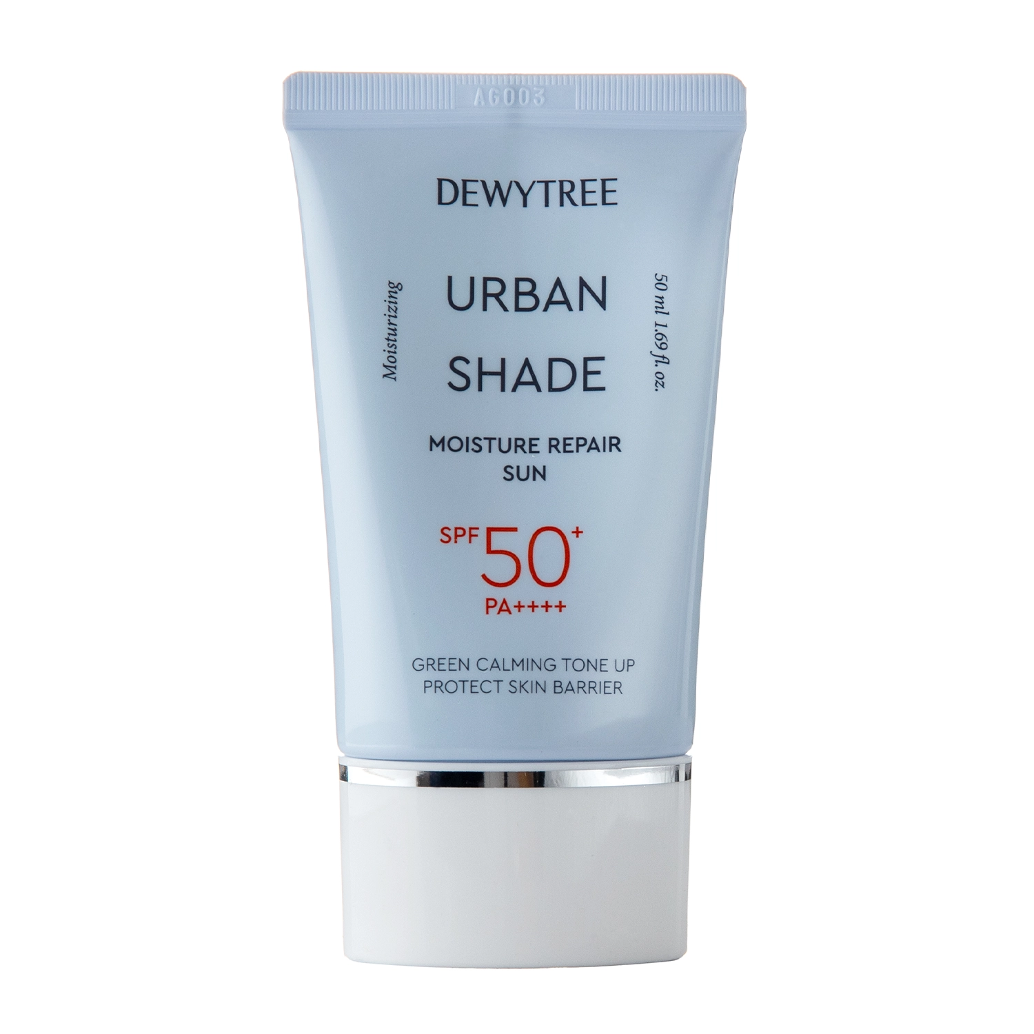 Dewytree - Urban Shade Moisture Repair Sun SPF 50+/PA++++ - Зволожувальний сонцезахисний крем зі змішаними фільтрами - 50ml