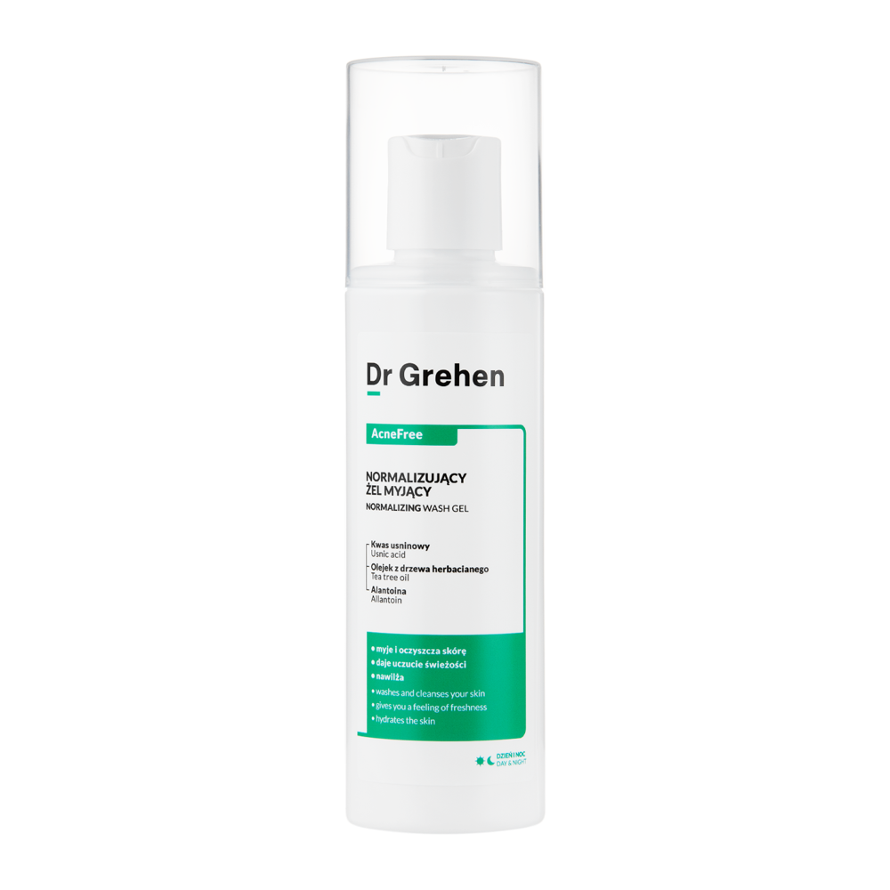 Dr Grehen - AcneFree - Normalizing Wash Gel - Нормалізуючий гель для вмивання - 200ml