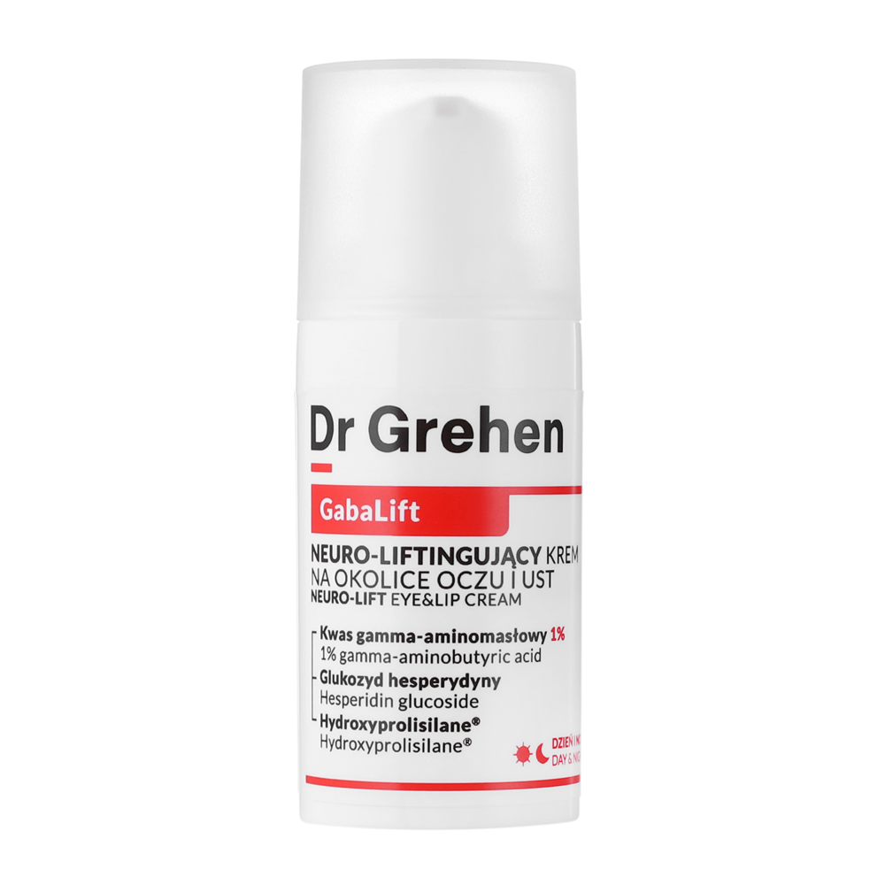 Dr Grehen - GabaLift - Neuro-Lift Eye&Lip Cream - Нейроліфтинговий крем для зони навколо очей та губ - 15ml