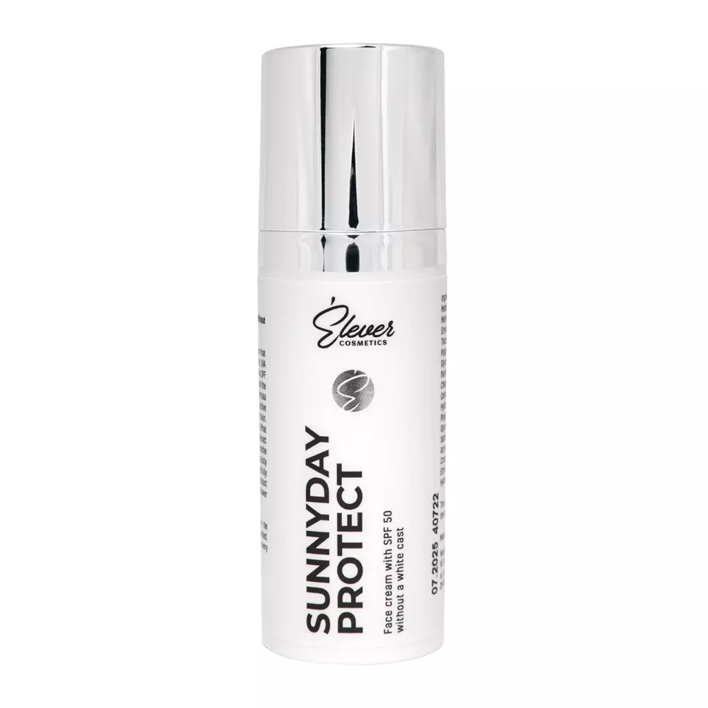 Elever Cosmetics - Sunny Day Protect - Сонцезахисний крем для обличчя з SPF50 - 50ml