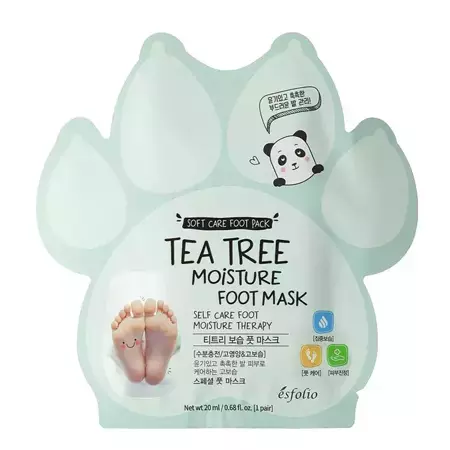 Esfolio - Tea Tree Moisture Foot Maska - Інтенсивно живильна маска для стоп - 10ml