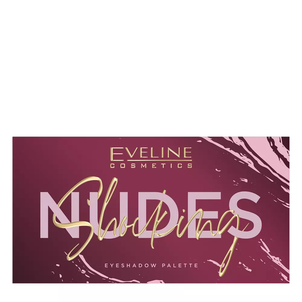 Eveline Cosmetics - Eyeshadow Palette - Палітра 12 тіней для повік - Shocking Nudes - 9,6g