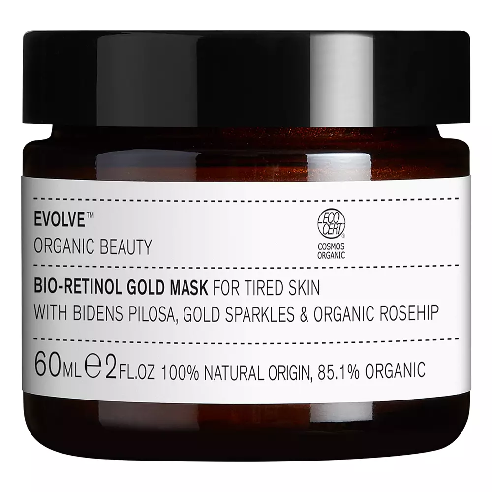 Evolve Organic Beauty - Bio-Retinol Gold Mask - Маска для обличчя з біо-ретинолом - 60ml