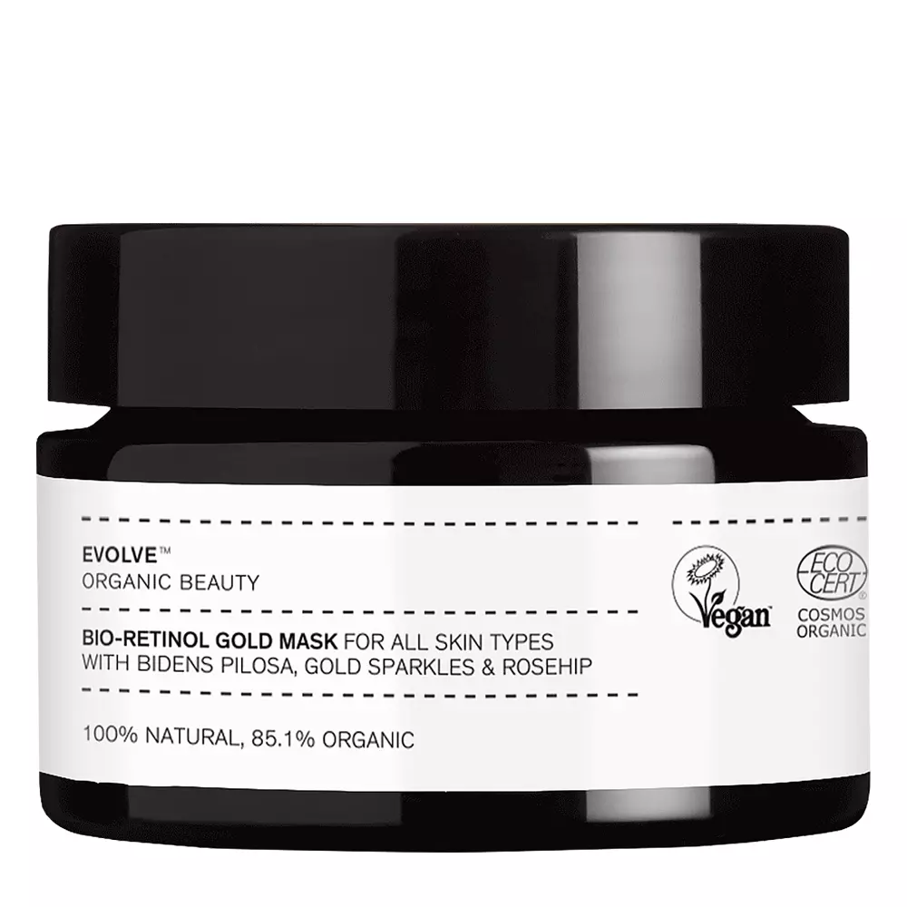 Evolve Organic Beauty - Маска для обличчя з біо-ретинолом - Bio-Retinol Gold Mask - 30ml 