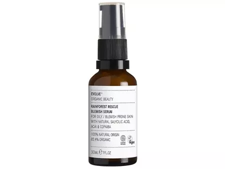 Evolve Organic Beauty - Rainforest Rescue Blemish Serum - Сироватка для шкіри, схильної до акне - 30ml